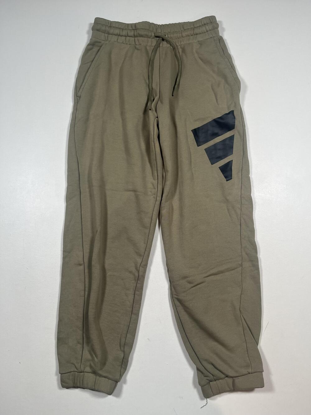 Adidas Pants Mens Small Beige French Terry Sweatpants Joggers Primegreen